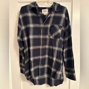 Field and Stream long Sleeve Flannel Shirt; size L